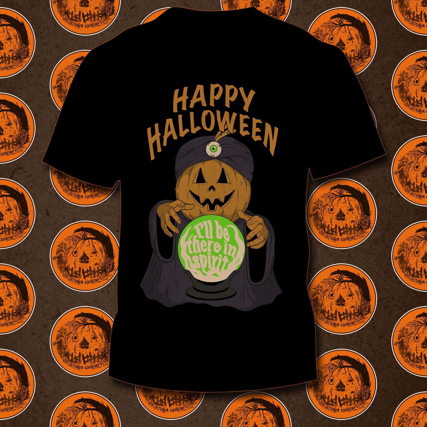 I'll Be There In Spirit Halloween T-shirt